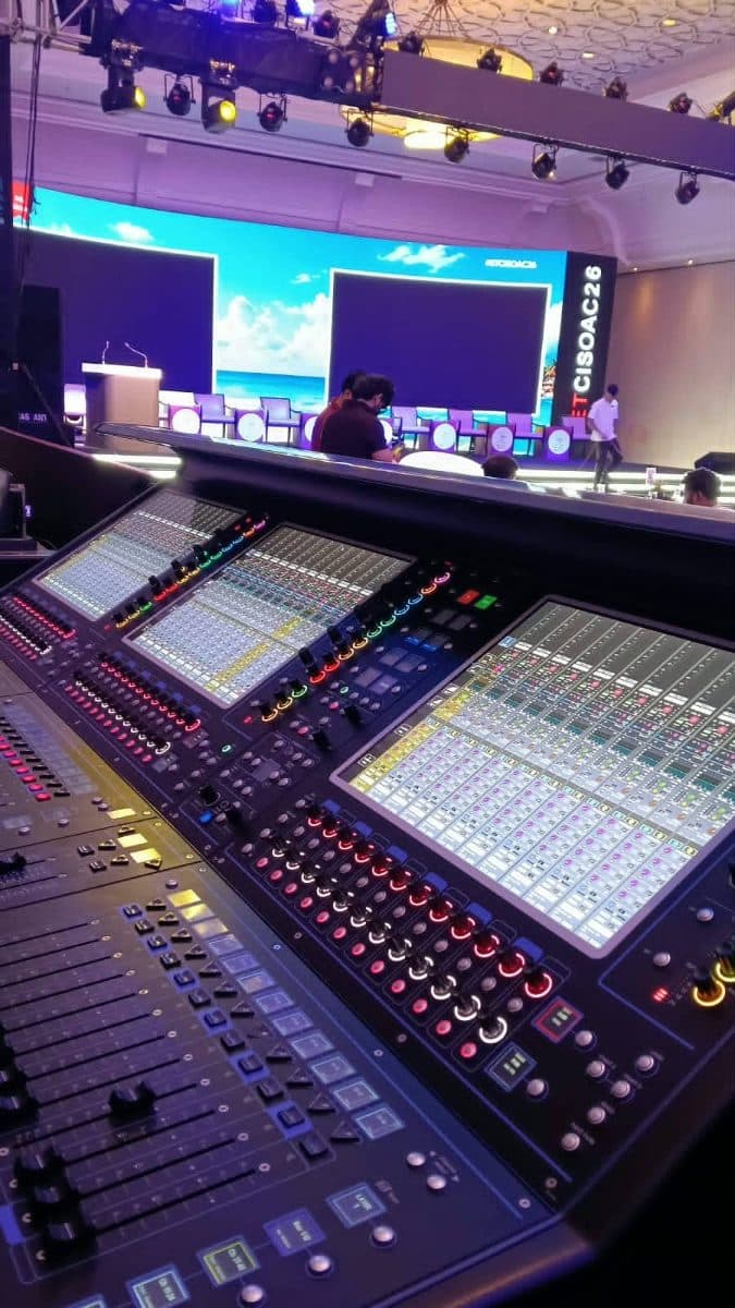 Digital Mixing Console Rental for Events: The Cas Ant Events Inventory